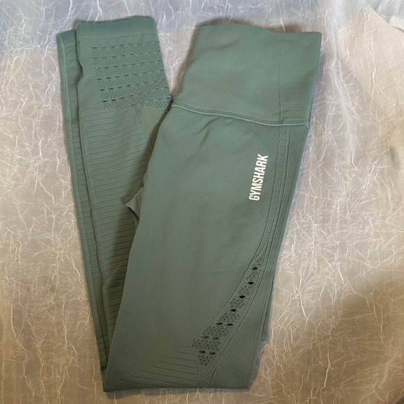 Gymshark Teal Leggings - Picture 1 of 5